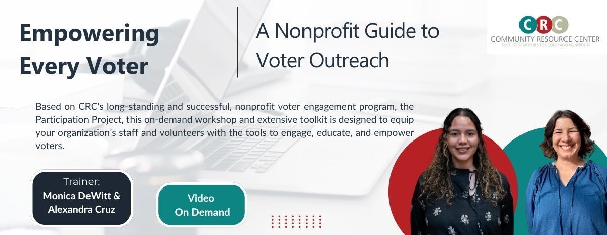On Demand: Empowering Every Voter: A Nonprofit Guide to Voter Outreach